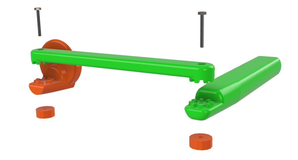 Redater Applikator Zusammenbau Linkshänder