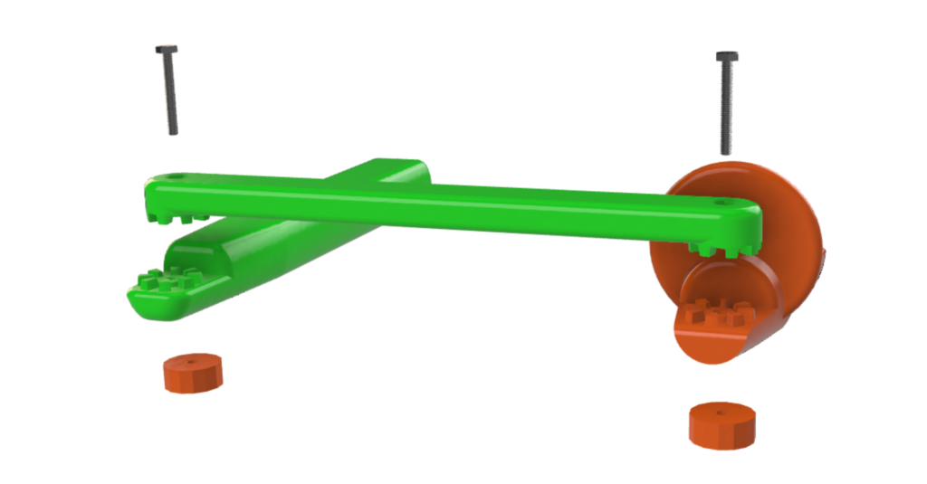 Redater Applikator Zusammenbau Rechtshänder